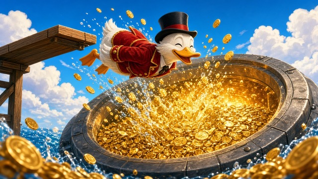 McDuck money bin